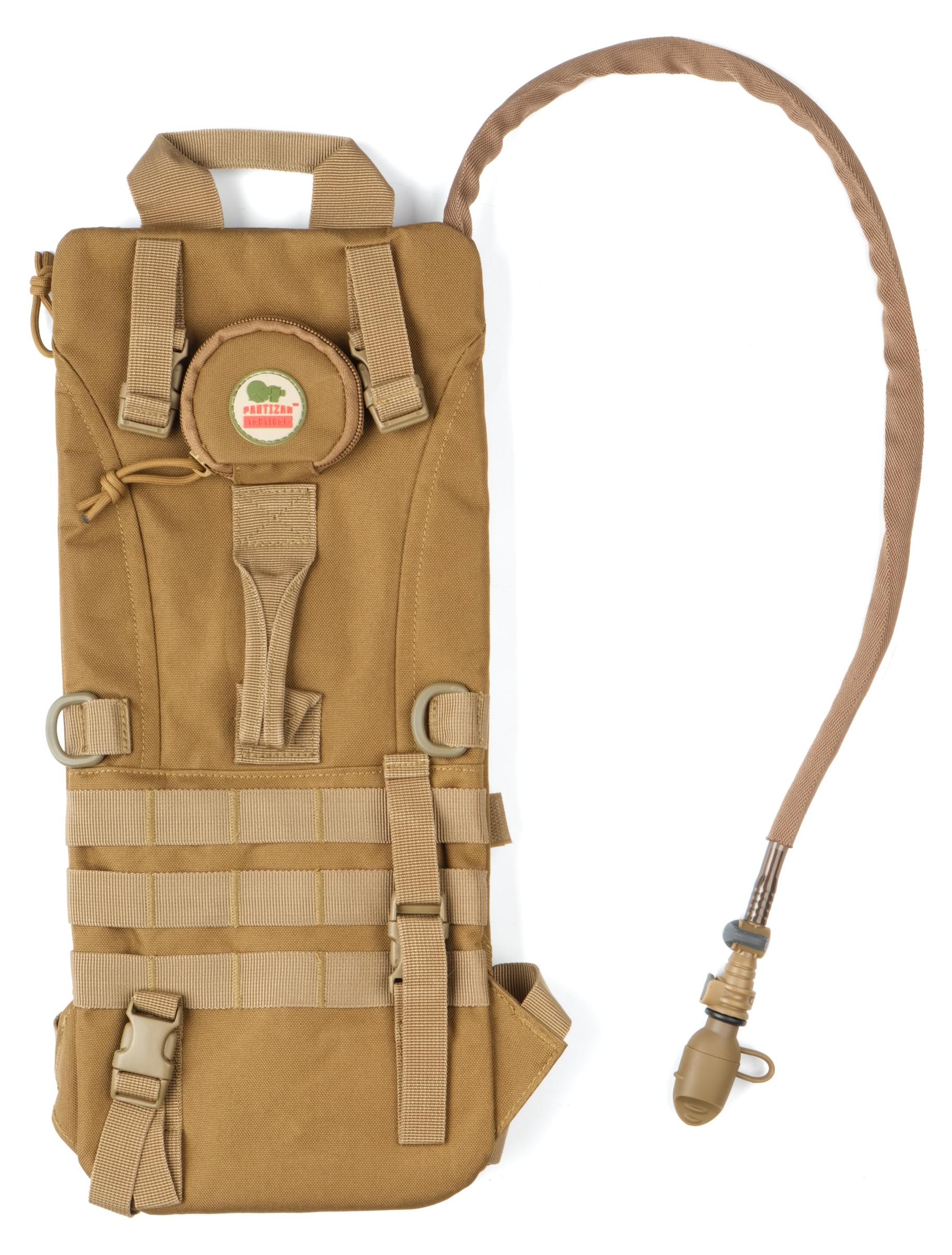 Trinkrucksack (Camel Bag) Partizan Tactical BPW2-2,5L, Farbe: Coyote