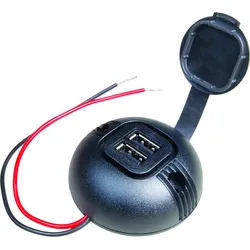 Pro Car Aufbau Power USB Doppelsteckdose