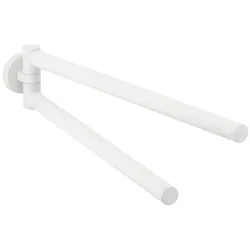 Herzbach Deep White Handtuchhalter 23.818500.1.07 Ausladung 340mm, Wandmontage, weiß matt