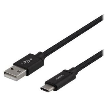 Deltaco USB A - USB C (1 m, USB 2.0) (USBC-1132M)