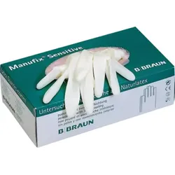 MANUFIX sensitive Unters.Handschuhe pf groß 100 St Handschuhe