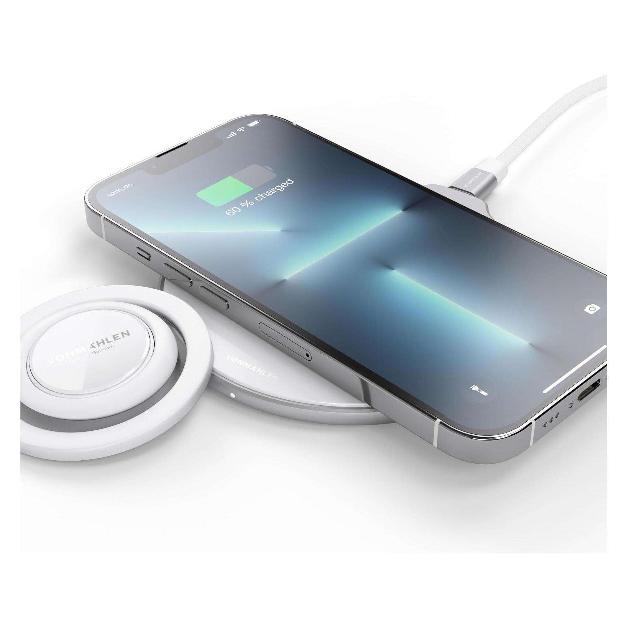 Vonmählen Backflip Mag - White (Magsafe Sticker incl.) (BFM00006)