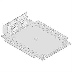 nVent SCHROFF 24827297 19 Zoll 2 x Netzwerkschrank-Lüfter 2 HE