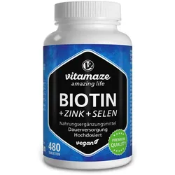 Biotin 10 mg + Zink + Selen 480 St
