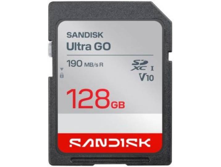 Sandisk - Carte Sd Ultra Go Sd 128go 190mbs C10 U1 Uhs