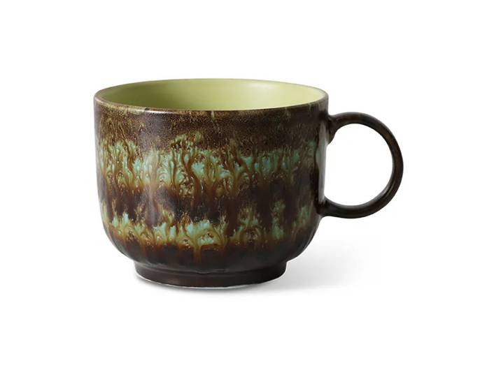 HKliving Tasse à thé 70 s 42,5 cl Vesper'