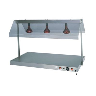 Fimar Buffetplatte mit Infrarotlampen - FORCAR PCI 4713 - Ablagefläche 127x68 cm - 3 Lampen
