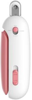 Happy Pet Pantry Adjustable Safety Pet Nail Clipper For Cats, Rabbits & Small Animals pink And White