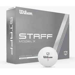 Wilson Staff Model X Golfball 3er weiss