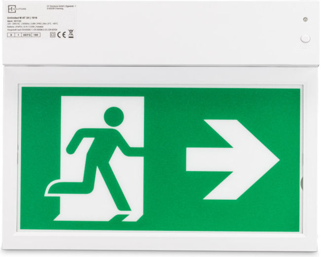 H1 SOLUTIONS Lampe de signalisation de secours Unlimited M AT 3H (1016)