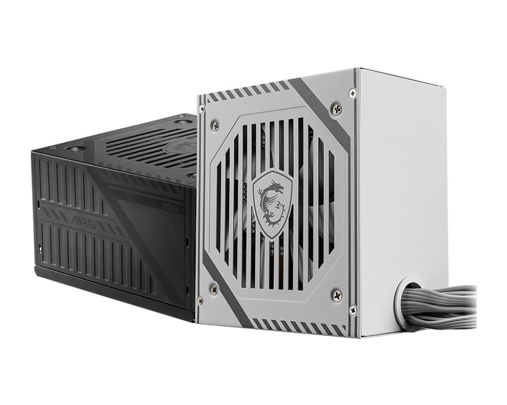MSI MAG A650BNL 650 Watt ATX PCIe 80+ Bronze Netzteil 120mm Lüfter Weiß