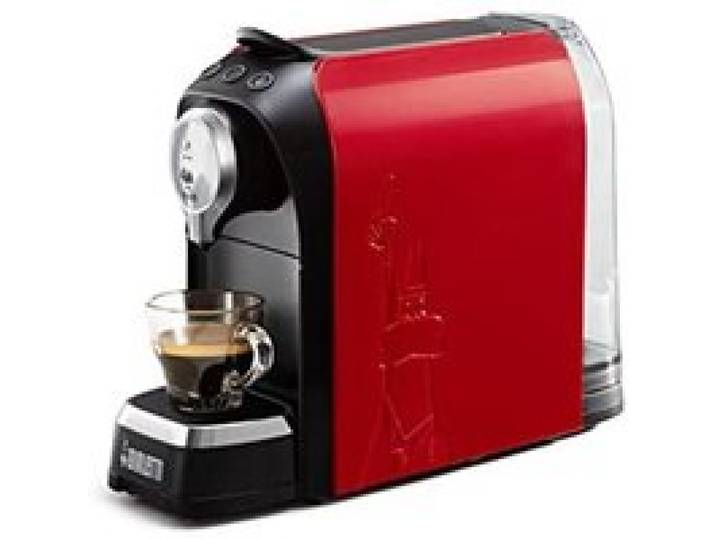 Machine à café - BIALETTI - Super - 1200W - Rouge - Compatible capsules aluminium