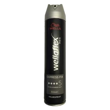 Wella Wellaflex Men Hair Spray Mega Strong Long-Lasting Hold 250ml (250 ml) (42544483)