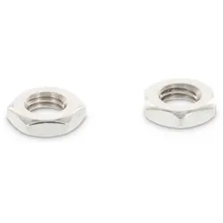 DIN 439 - Edelstahl A4- Form BM 20x1,5 - Sechskantmutter niedrige Form - FEINGEWINDE