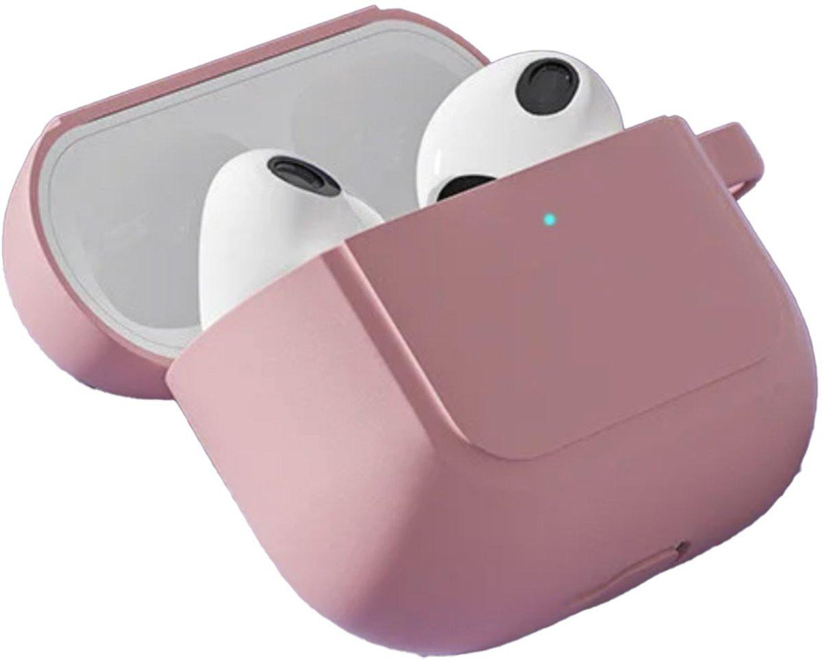CHPN Siliconen beschermhoesje voor Apple AirPods 3 - Roze