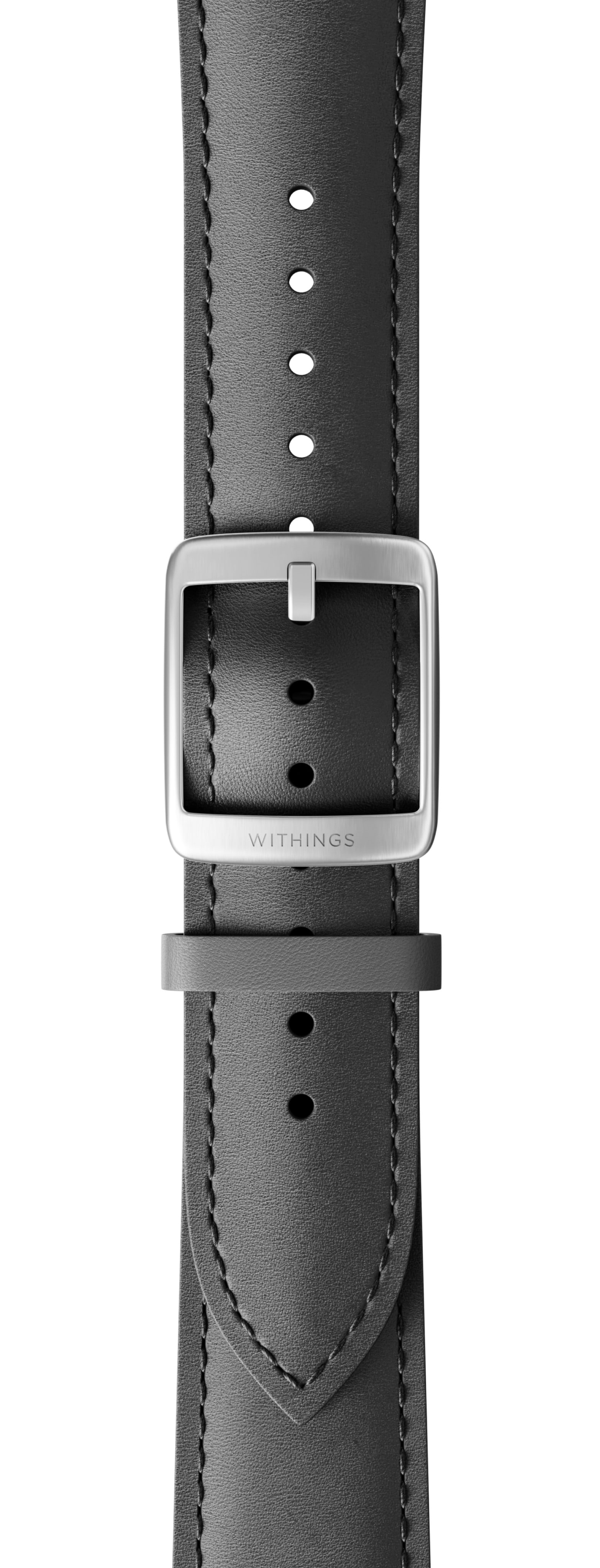 Withings Leder Armband 20mm schwarz
