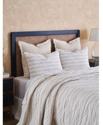 Amity Home Henry, Cotton, Mushroom, Quilt or Sham