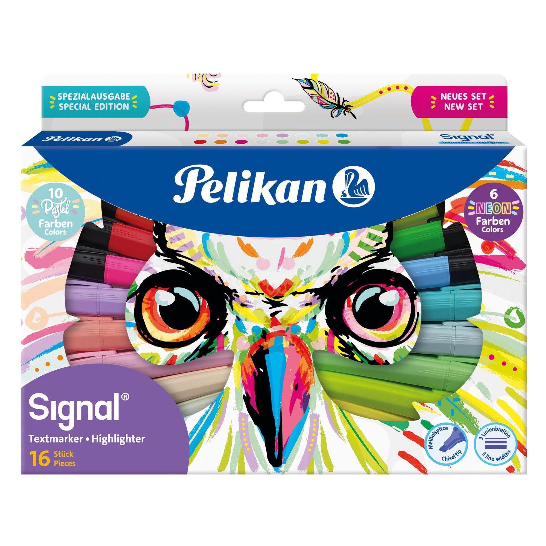 Pelikan Textmarker Signal farbig (16x) (825078)
