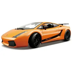 Maisto 31149OR - Modellauto -  Lamborghini Gallardo Superleggera '07 (orange, Maßstab 1:18)