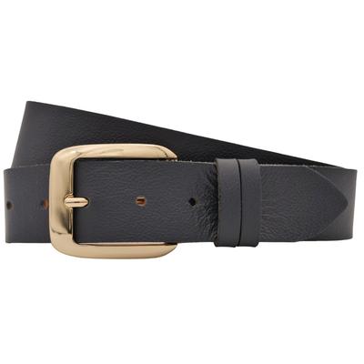Ledergürtel ANNAMATONI "AnnaMatoni Ledergürtel Fina Ledergürtel Fina", Damen, Gr. TW105 - 120cm Gesamtlänge, blau (marine 490), 100% Leder, Gürtel Ledergürtel