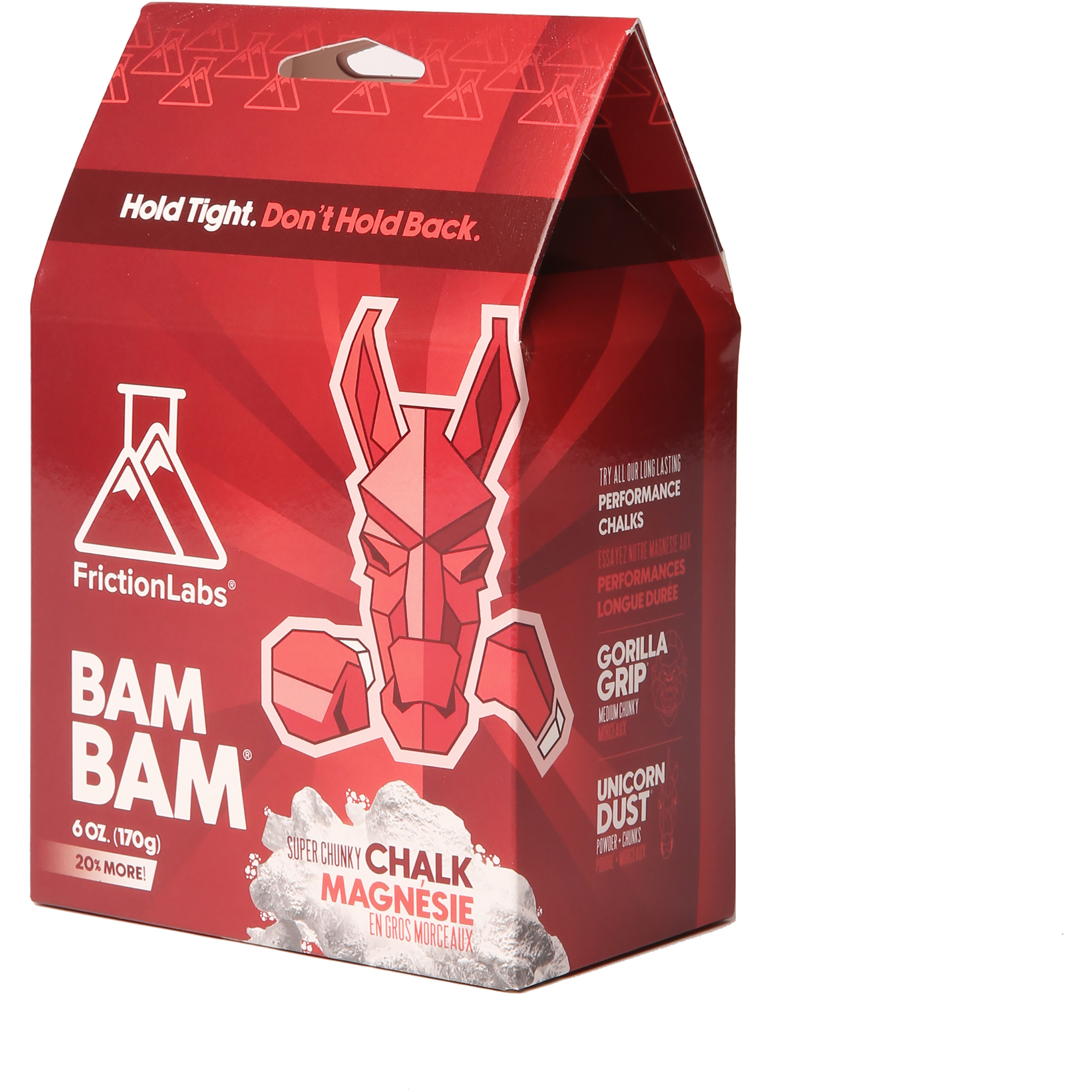Friction Labs Bam Bam Chunky Chalk Chalk red Größe 71G Alpinklettern | Bouldern | Sportklettern