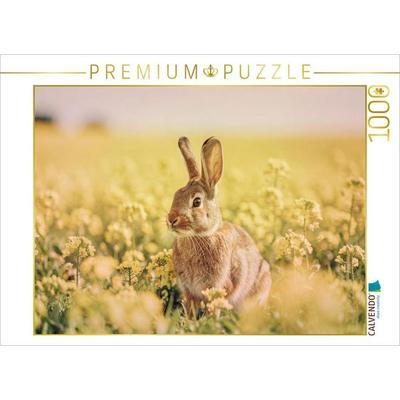 CALVENDO Puzzle Ein Hauch von Frühling, ein Sprung voller Leichtigkeit. | 1000 Teile Lege-Größe 64x48cm Foto-Puzzle für glückliche Stunden, von ,