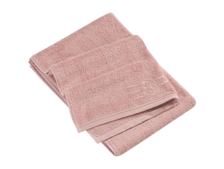 Esprit Handtuch Modern Solid rosa Baumwolle 50 x 100 cm