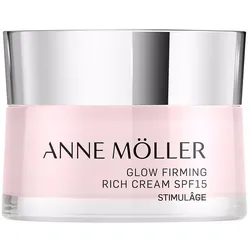Anne Möller, Gesichtscreme, Glow Firming Rich Crème Sun Protection Factor 15 (50 ml, Tagescreme, SPF 15)