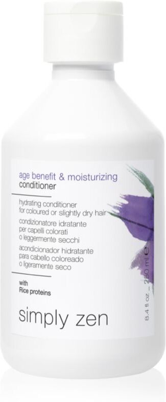 Simply Zen Age Benefit & Moisturizing après-shampoing hydratant pour cheveux colorés 250 ml