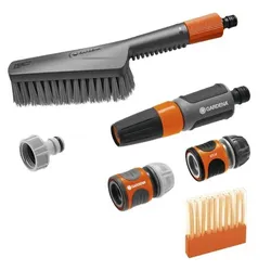 Gardena 18862-20 Garten-Wasserspritzpistole Düsensatz Schwarz, Grau, Orange