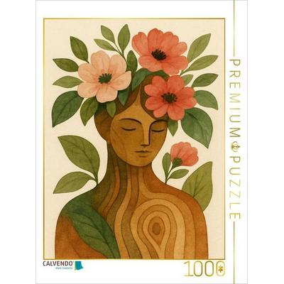 CALVENDO Puzzle Blüten erinnern an das, was bleibt | 1000 Teile Lege-Größe 64x48cm Foto-Puzzle für glückliche Stunden, von , Calvendo Puzzle