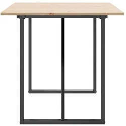 vidaXL, Couchtisch + Beistelltisch, Jagonor (O-Rahmen) (160 x 80 x 75 cm)