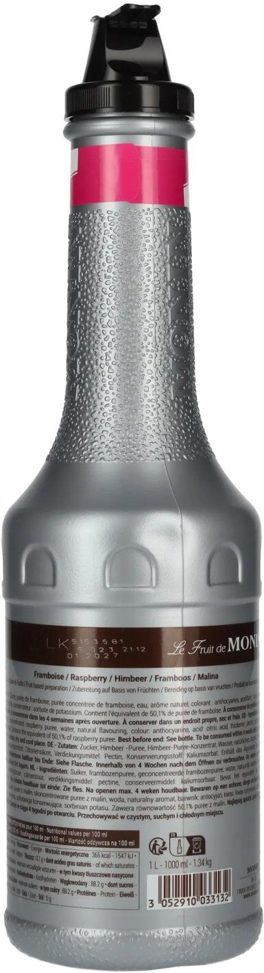 Monin Fruchtpüree HIMBEERE 1l PET