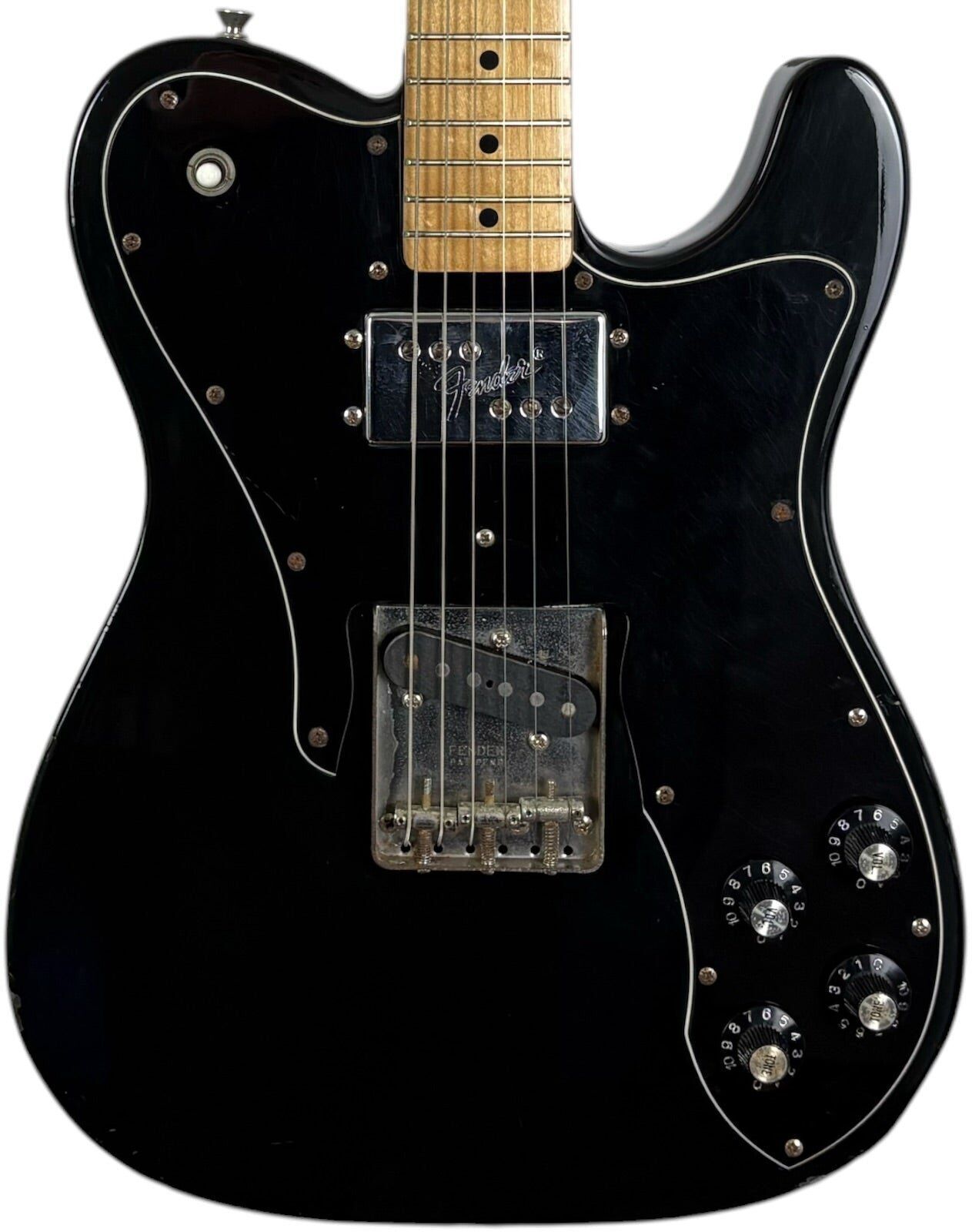 Fender Japan TC-72 Reissue Telecaster Custom 1997-2000   schwarz - Refurbished
