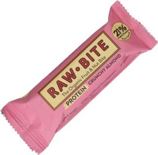 Rawbite - Protein Crunchy Almond Riegel, 45g Bio 45 g Riegel