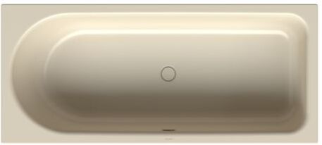 Bette BetteOcean Low-Line Badewanne 8835-006 jasmin, 170x75x38cm, Fußende rechts, Überlauf vorne