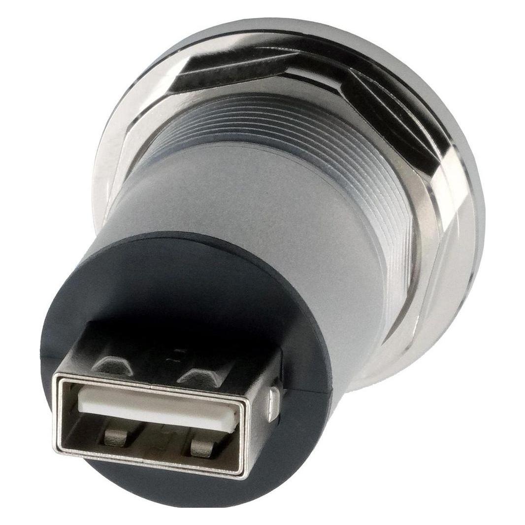 Exsys Einbau-Adapter USB-A BU-BU (USB-A, USB-A) (EX-49191)