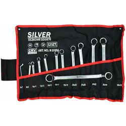 Silver, Drehmomentschlüssel, KLUCZ OCZKOWY - ODGIĘTY 12szt. 6-32 mm /