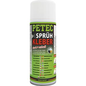 PETEC Sprühkleber 94340, 400ml, extra stark, permanent, transparent