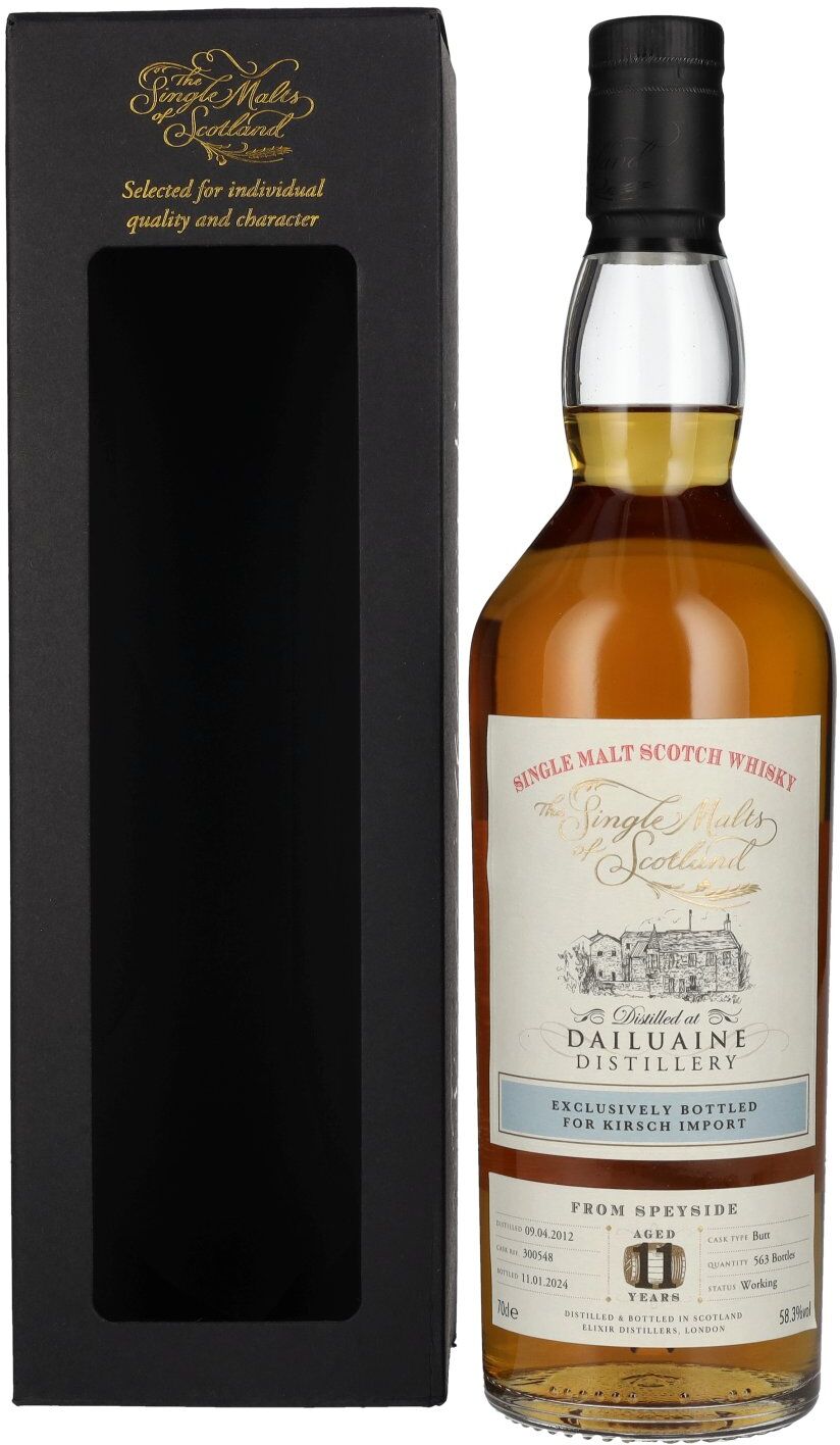 Dailuaine 11 Years Old KIRSCH IMPORT Speyside Single Malt 2012 58,3% Vol. 0,7l in Geschenkbox