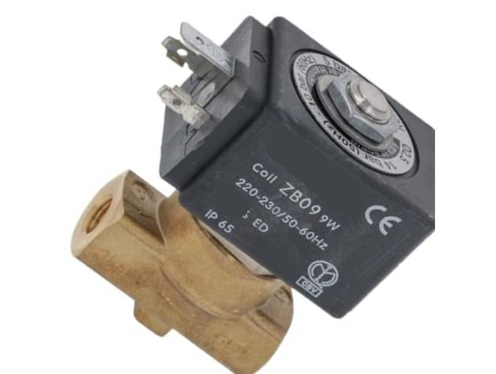 Magnetventil, Kompatibel for Parker, ZB09 VE146 FV 2-Wege-Wasser 220–230 V, 50–60 Hz for Kaffeemaschine