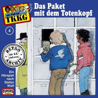 TKKG - Folge 04: Das Paket mit dem Totenkopf - H.G. Francis, Audio, 4064066628895