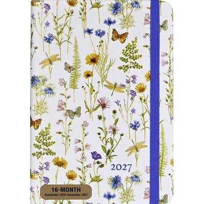2027 Wildflower Garden Weekly Planner (16 Months, Sept 2026 to Dec 2027)