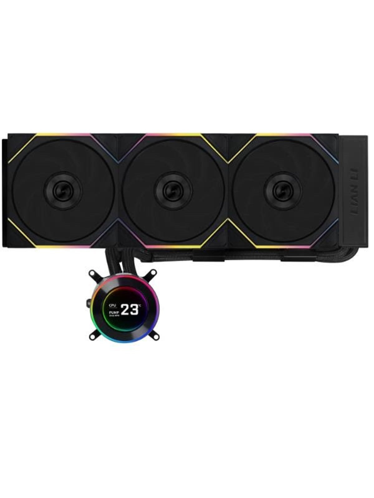 Lian Li HYDROSHIFT II LCD-C 360TL Flex Black - CPU-Wasserkühlung - Max 33 dBA
