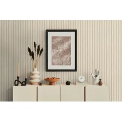 AS Creation A.S. Création - Tapete Holzpaneele Creme, Beige