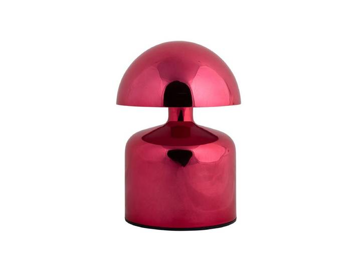 Tischlampe Skogna - Designlampe aus Eisen mit LED - Pink - Hochglanz - Luxusbetten24