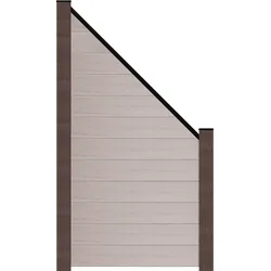 GroJa Solid Stecksystem Bausatz Abgeschrägt Bi-Color Sand