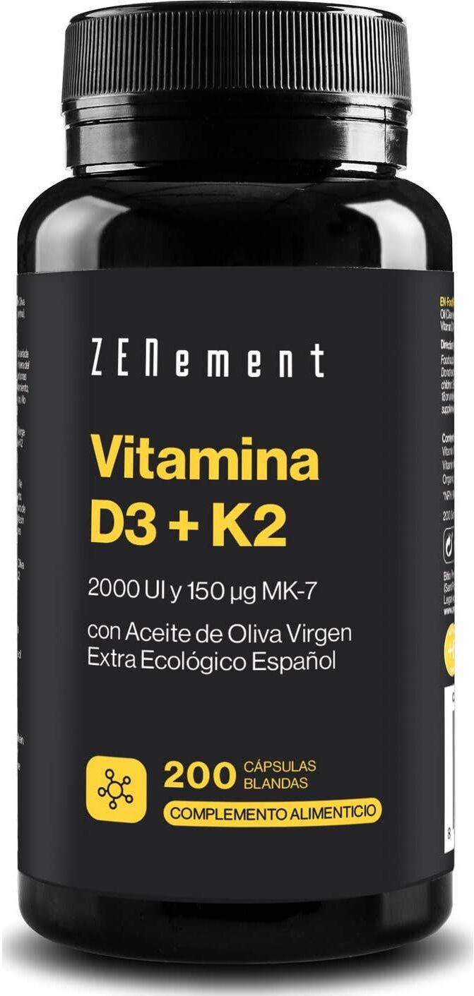Zenement Vitamina D3 + K2 200 caps