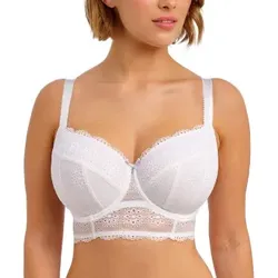 Freya BH Posie Longline Bra Weiß Polyamid I 70 Damen