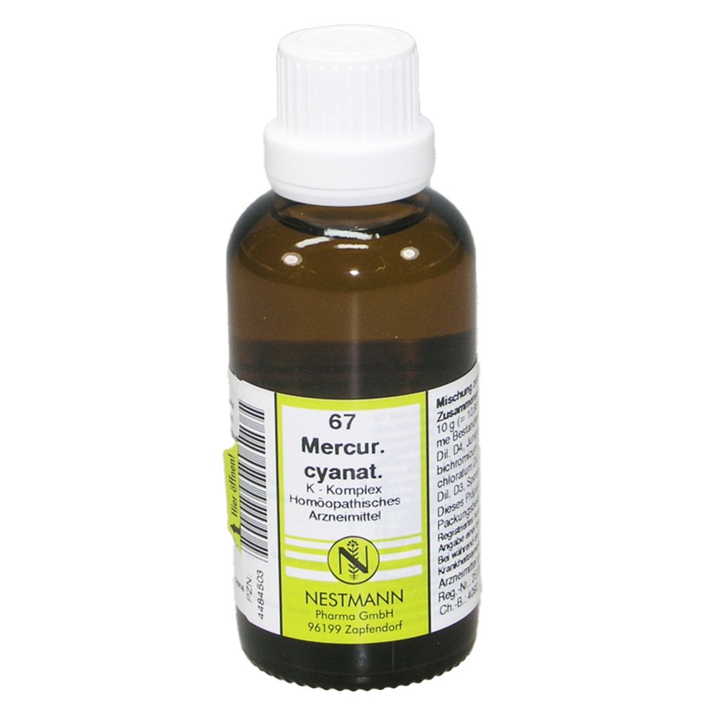Mercurius Cyanatus K Komplex Nr.67 Dilution 20 ml
